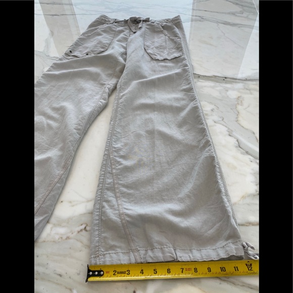 FREE PEOPLE BEIGE PANTS SIZE 4 - Picture 14 of 16